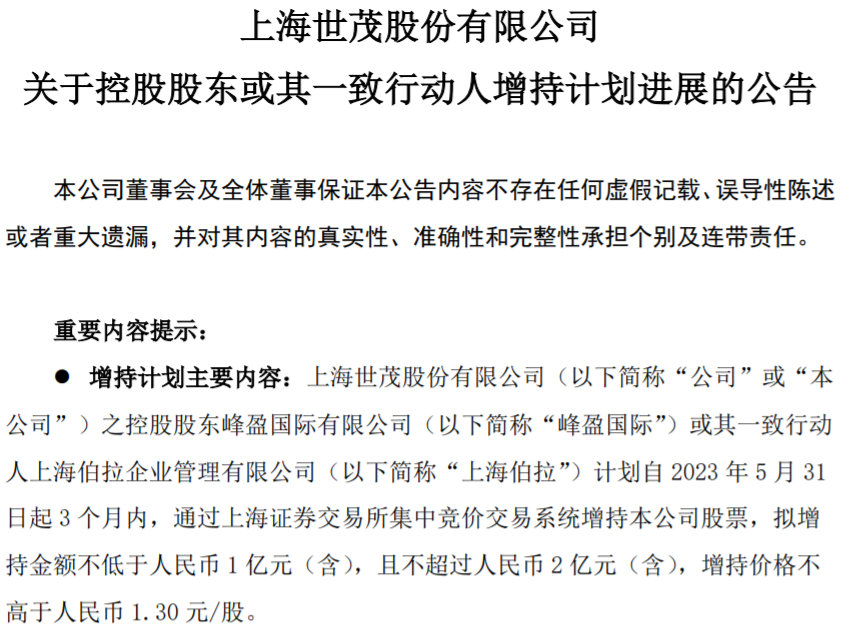 世茂系A+H双线“保壳”：ST世茂通过增持股份欲避免“退市”，世茂集团独立调查结果揭示“隐情”